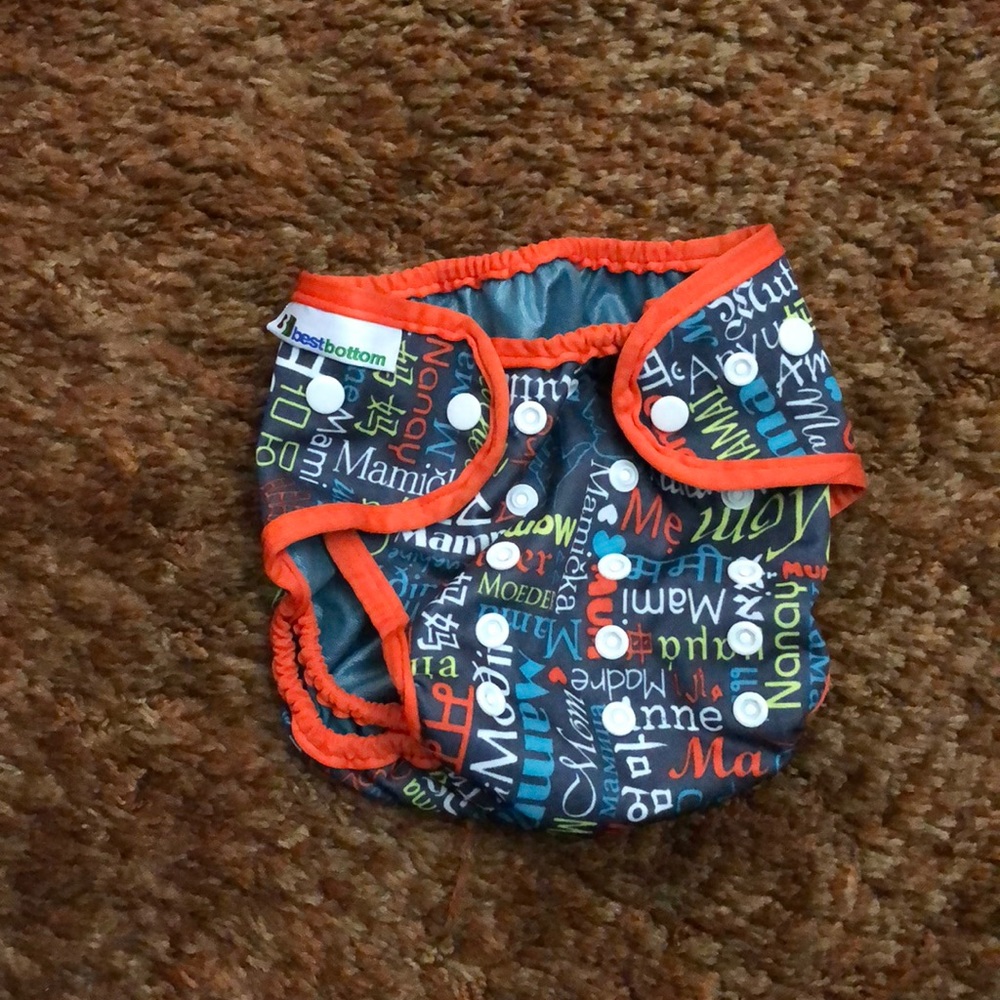 Mom Print Best Bottom Cloth Diaper Cover